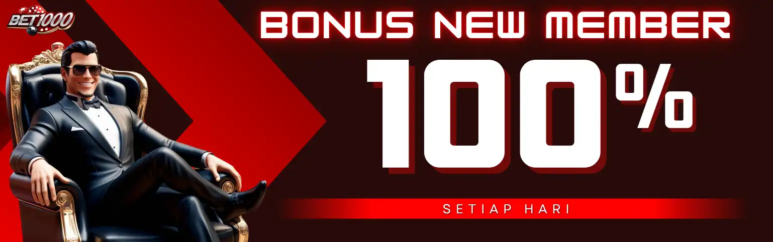 BONUS NEW MEMBER 100%